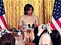 The First Lady on International Women s Day | BahVideo.com