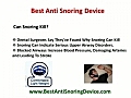Best Anti Snoring Device | BahVideo.com