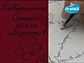 Comment faire un calligramme | BahVideo.com
