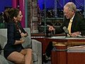 Eva Longoria s Wardrobe Malfunction On Letterman | BahVideo.com