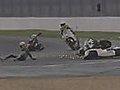 Superbikes Dance After Crash | BahVideo.com