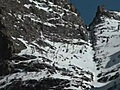 Crazy Snowmobile Ascent of Skinny Couloir | BahVideo.com