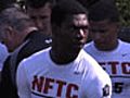 Angelo Jean-Louis Nike camp highlights | BahVideo.com