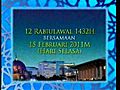 Promo Sambutan Maulidur Rasul SAW 1432 H  | BahVideo.com