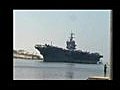 USS Enterprise travels to the Mediterranean | BahVideo.com