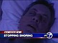 Surgery to help you stop snoring | BahVideo.com