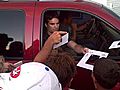 Uncut Jeff Gordon Greets Fans At Concord Airport | BahVideo.com