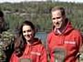 Will and Kate show off their camping skills | BahVideo.com