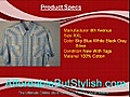 8th Avenue Western Short Sleeve Shirt Sky Blue White XXL Mens New | BahVideo.com
