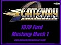 1970 Ford Mustang Mach 1 | BahVideo.com