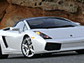 White Lamborghini Gallardo | BahVideo.com