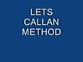  LETS Callan Method | BahVideo.com
