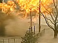 Video shows large gas blaze in Minneapolis | BahVideo.com