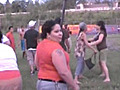 Plum Vill Brawl Girls Gettin It Smackn amp Boys Busts Out Knife Bat amp Bike Grannie Gets Pushed Down | BahVideo.com