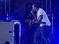 Kanye West surprises fans in Madrid | BahVideo.com