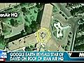 Google Earth Find Jewish Star Of David On  | BahVideo.com