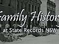 Family History at State Records NSW | BahVideo.com