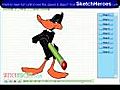 How to Draw Daffy Duck | BahVideo.com