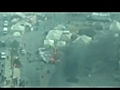 Bahrain Police Breaking Cars Pearl Square 16 03 2011 | BahVideo.com
