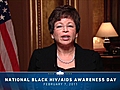 Valerie Jarrett Commemorates National Black  | BahVideo.com