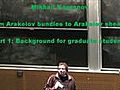 Mikhail Kapranov-Introductory lecture | BahVideo.com