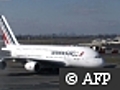Le premier Airbus A380 d Air France a atterri New York | BahVideo.com