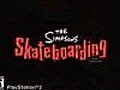 the simpsons skateboarding | BahVideo.com
