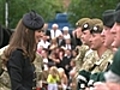 Duchess of Cambridge first military role | BahVideo.com