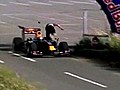 Man Run Over By F1 Car | BahVideo.com