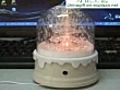 USB snowing christmas tree | BahVideo.com