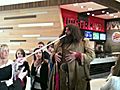 Harry Potter and Hagrid at Merry Hill | BahVideo.com
