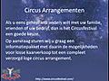 Circus Arrangementen voor het Internationale  | BahVideo.com