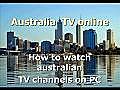 Australia TV online watch australian TV channels on PC | BahVideo.com