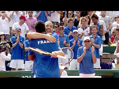 Coupe Davis la France en demi-finale | BahVideo.com