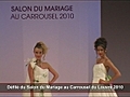 D fil du Salon du Mariage au Carrousel du  | BahVideo.com