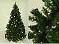 Choose an Artificial Christmas Tree | BahVideo.com