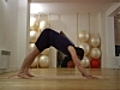 Yoga apprenez la position du chien avec la  | BahVideo.com