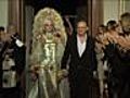 Ovation for Christian Lacroix at haute couture  | BahVideo.com