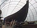 Viking ship preservation underway in Geneva Ill  | BahVideo.com