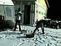 1003 Rocker Trick On Snow | BahVideo.com