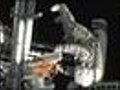 Cosmonauts on six-hour spacewalk | BahVideo.com