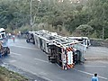 Semi Truck Lift Fail | BahVideo.com