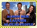 Web Soup - Alison Brie Laughs at Dead People | BahVideo.com