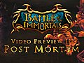 Battle of the Immortals - Post Mortem | BahVideo.com