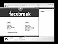 Facebreak Facebook Password Stealer Hack Updated May 23 2011  | BahVideo.com