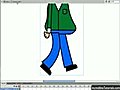 Adobe Flash CS4 Tutorial- How to do a Walking  | BahVideo.com
