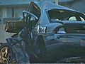 WATCH IT 3 Car Crash Kills 1 Blocks Freeway | BahVideo.com