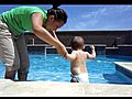 First time in the pool | BahVideo.com