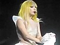 Lady Gaga s emotional political protest in concert | BahVideo.com