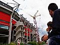 Second Worker Dies After Stadium Collapse | BahVideo.com
